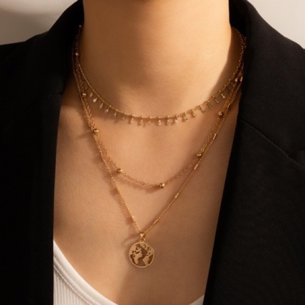 Earth Multi layered Necklace